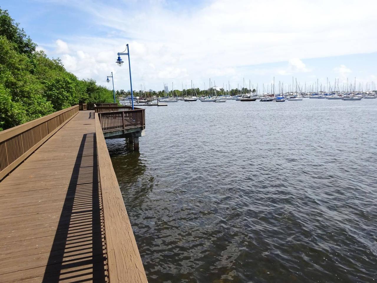 City View Balcony Steps From Restaurants, Peacock Park & Marina Miami Eksteriør bilde